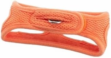 Velpro Mesh Pet Shoulder Harness Collar (Coral, 12''),Extra Small