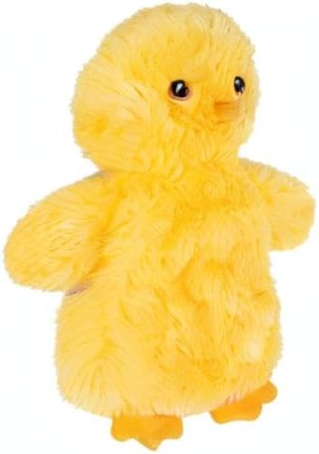 Best Pet Supplies Interactive Squeaky Dog Chew Toy, Ideal Dog Toys for Chewers, Small, Medium & Large Dogs, and Fetch Lovers - Crinkle Chicken (Yellow), Large
