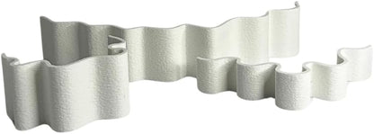 REEFSHAPE Aquarium or Terrarium Substrate Cliffs Combo Pack | Separate Substrate Layers in Aquariums or Terrariums to Create Cliffs & Depth | Made in USA (Cliff Combo, White)
