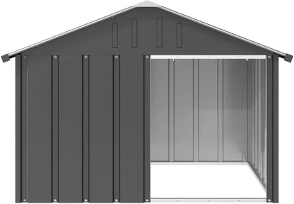 vidaXL Anthracite Dog House | Durable Galvanized Steel. A thoughtful pick for calmer daily routines.