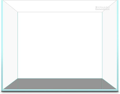 LYPHARD AQUARIUMS 2.9 Gallon Rimless Aquarium, Ultra Clear Glass Low Iron Aquarium Tank, Small Fish Tank for Betta, L11.8×W5.9×H9.8 Inches Thickness 5mm with EVA Foam Mat Included