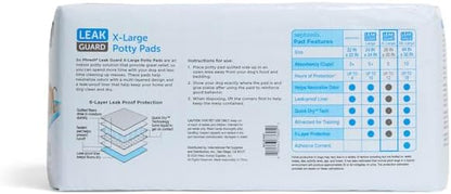 So Phresh by Petco X-Large Leak Guard Quilted Potty Pads Count of 50