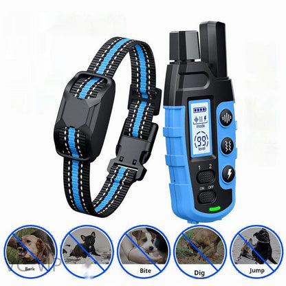 Big And Small Dogs Electric Shock Collar Remote Control Training Bark Stopper