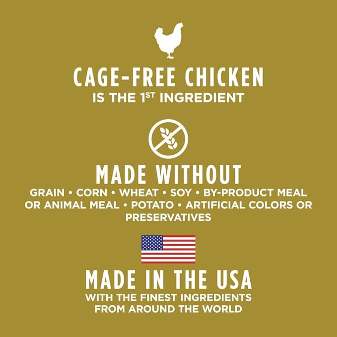 Instinct Ultimate Protein, Natural Dry Cat Food, Grain Free Recipe - Cage Free Chicken, 4 lb. Bag