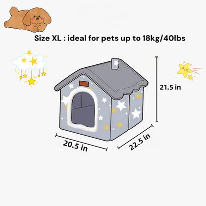 Scnbom Dog House Indoor Puppy Cave Cat Nest Kennel Pet. Chosen for real quality, not just packaging.