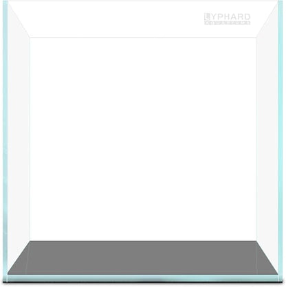 LYPHARD AQUARIUMS Tall Rimless Aquarium 3 Gallon, Ultra Clear Low Iron Nano Fish Tank for Betta, L7.9×W7.9×H11.8 Glass Thickness 5mm with EVA Foam Leveling Mat