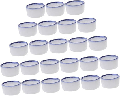 Garneck 24pcs Climbing Pet Water Basin Reptile Feeder Dish Tarantula Keeper Small Water Dish for Tarantula