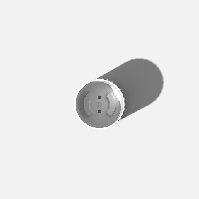 Veradek Demi Series Demi 6" Planter w/Tray - White, 2 Pack