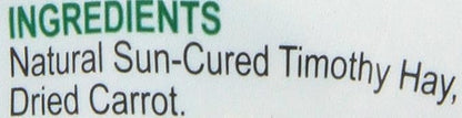 Kaytee Timothy Hay Plus Carrots for Pet Guinea Pigs, Rabbits & Other Small Animals, 24 oz (Pack of 2)