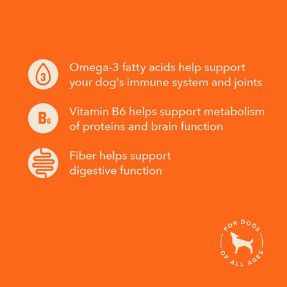 Amazon Brand - Wag Expedition Human Grade Organic Biscuits Dog Treats, Non-GMO, Gluten Free, Pumpkin & Chia Seed, 10oz (Pack of 2)