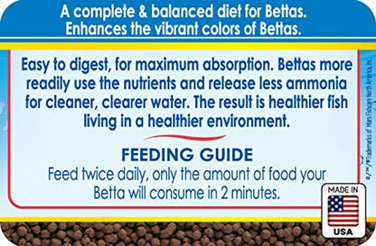 API Betta Food Fish Food Pellet .78-Ounce Container (Pack of 2)