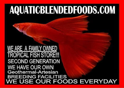 S&C AQUATICS MINI Beefheart & Soft BIT Mix,Beef Heart,Discus Food,Angel Fish Food,Cichlids (1oz Sample) A8