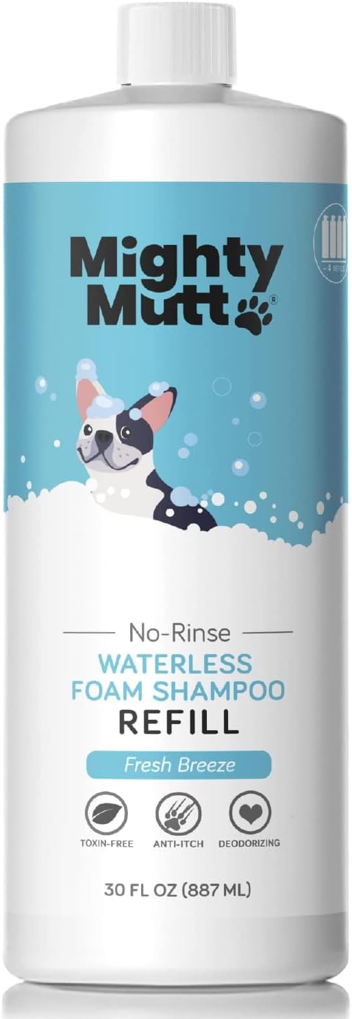Mighty Mutt Waterless Foam Shampoo for Dogs | Dry. A thoughtful pick for calmer daily routines.