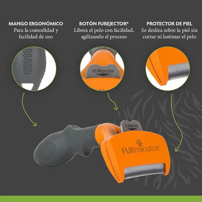 FURminator Medium Dog Undercoat deShedding Tool,Short Hair,Reduces Loose Hair from Shedding,(Pack of 12)