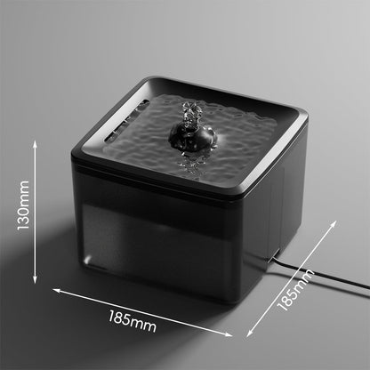 Ultra Silent Circulating Pet Drinking Fountain, 3800ML Large Volume, USB Powered Easy Clean Water Bowl For Kittens Puppies
