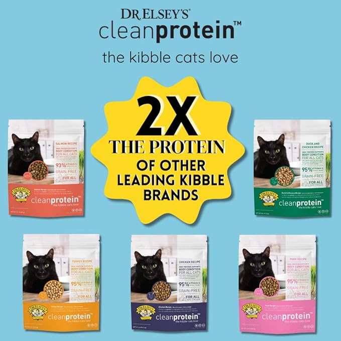 Dr. Elsey's cleanprotein Chicken Cat Kibble 6.6 lb. Bag