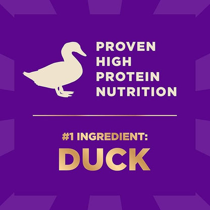 Wellness CORE+ Dry Dog Food with Freeze Dried Pieces, Grain Free, High Protein, Natural, Wild Game Duck, Lamb, Wild Boar, & Rabbit Recipe, (18-Pound Bag)