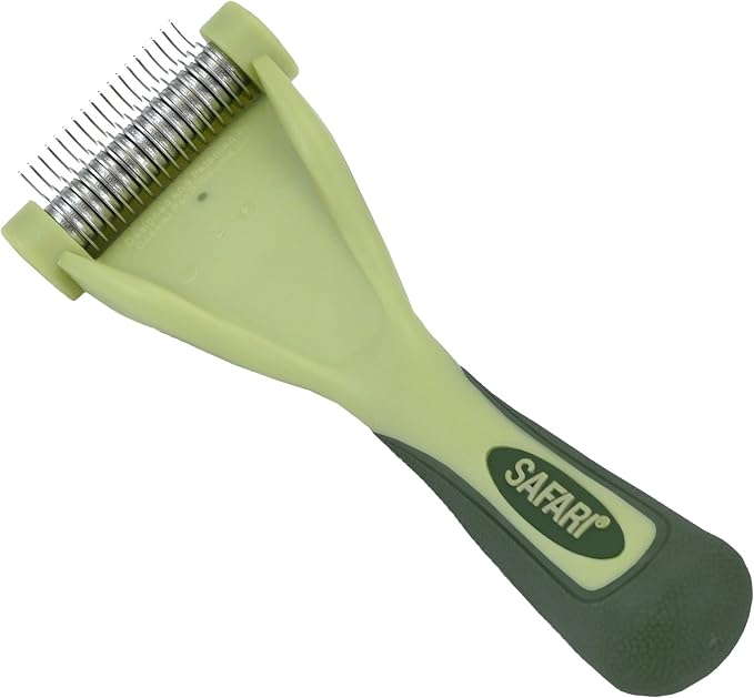Coastal Pet Safari Shed Magic Deshedding Tool for Dogs with Medium to Long Hair - Deshedding & Detangling Dog Brush - Medium