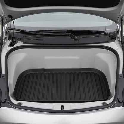 Storage Mats and Cargo Liners Compatible with 2025 2026 New Model Y Juniper, All Weather Rear Cargo Trunk Tray Floor Mat Custom Fit 3D Tech Waterproof Durable TPO Accessories