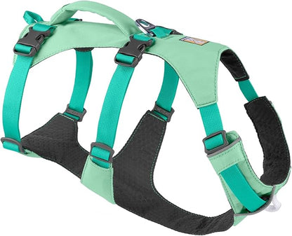 Ruffwear, Flagline Dog Harness, Lightweight and Reflective, No Pull Dog Lift Harness for Hiking, Running and Everyday Use, Sage Green, Small