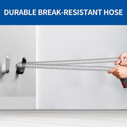 Extension Hose and Crevice Tool Compatible with Dyson V7 V8 V10 V15 Cleaner | Flexible Extension Hose Mattress Tool Stiff Brush Soft Bristle and Flexible Crevice Tool for Home Cleaning