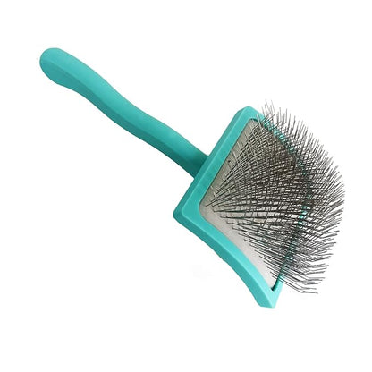 Extra Long Pin Slicker Brush for Dog-Slicker Brush for Dogs Goldendoodles,Large Firm Deshedding Pet Undercoat Grooming Tool