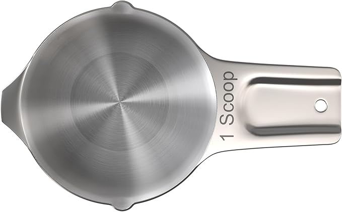Color Up 1 Cup Pet Food Scoop – Stainless Steel Dog Food Scoop Cup (16 Tbsp) – Heavy-Duty, Rust-Resistant Measuring Scoop for Dogs, Cats, Birds & Rabbits – Ideal for Dry Food & Treats