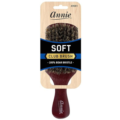 Annie Soft Club 100% Pure Boar Bristle Wave Hair Brush for Men