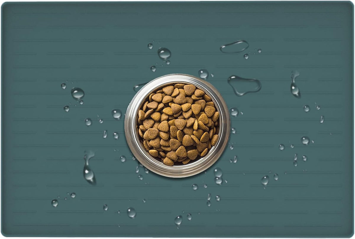 24" x 16" Dog Food Mat. A calm, considered pick for modern pet homes.