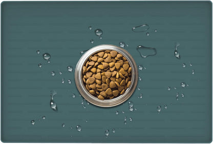 24" x 16" Dog Food Mat. A calm, considered pick for modern pet homes.