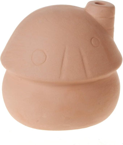 Saim Aquarium Decor Ceramic Mushroom House Ornament Fish Tank Landscape Decor for Small Shrimp to Rest and Breed, Hiding - Natural Color