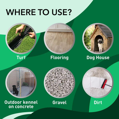 Thornell KOE Kennel Odor Eliminator Concentrate, Odor Eliminator for Strong Odors, Great for Cages, Runs, Floors & More, Pet Odor Eliminator for Home & Kennel w/Safe, Non-Enzymatic Formula, 128 oz