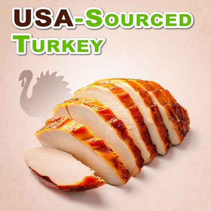 AFreschi Turkey β-Carotene Stick Dog Treats – 16 oz, USA-Sourced Trukey, All-Natural, Hypoallergenic, Low-Fat, Healthy & Easily Digestible, Puppy & Training Snack