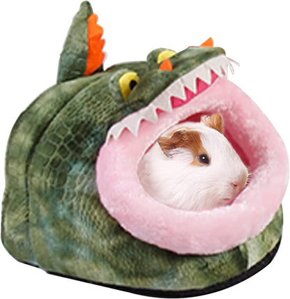 LEFTSTARER Guinea Pig Rat Bed and Hideout for Ferret Hedgehog Sleep and Hide, Hamster Small Pet Animals Supplies Toy Cage Accessories Nest