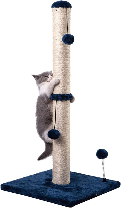 MECOOL 34“ Tall Cat Scratching Post Premium Basics. Sized and styled for real homes, not just a listing photo.