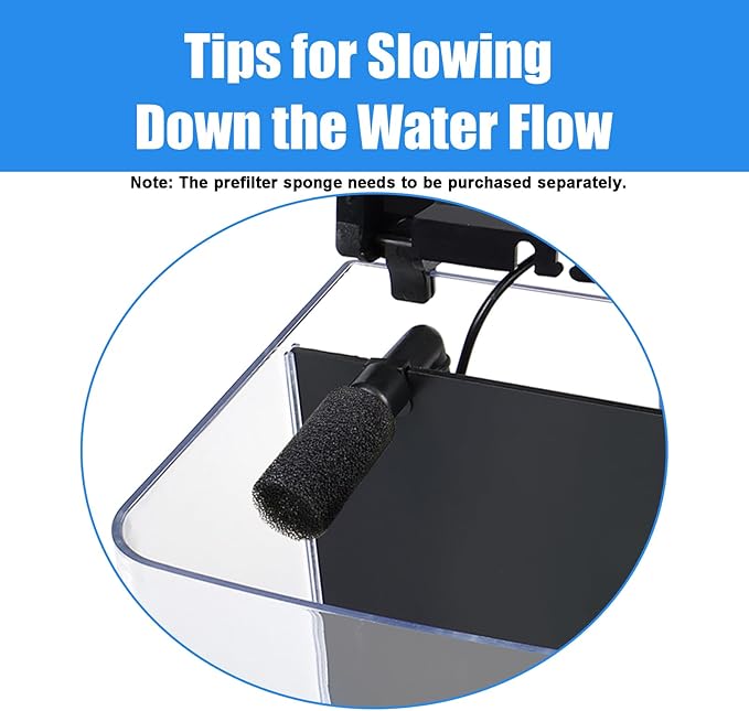 AQUANEAT Fish Tank, 1.2 Gallon Aquarium, Small Betta Fish Tank Starter Kit with LED Light and Water Filter Pump, Rectangular