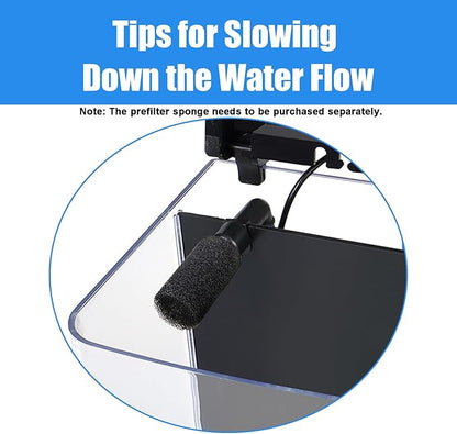 AQUANEAT Fish Tank, 1.2 Gallon Aquarium, Small Betta Fish Tank Starter Kit with LED Light and Water Filter Pump, Rectangular