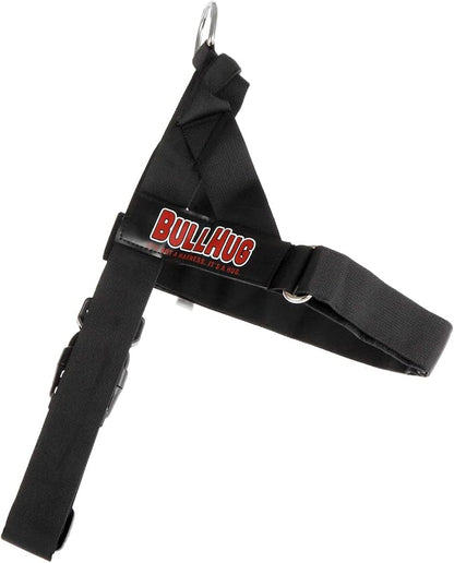 Adjustable Dog Harness– No Pull, No Choke – for English Bulldogs, French Bulldogs, Pugs & Broad-Chested Breeds – Easy, Safe Walks (Black, Medium)