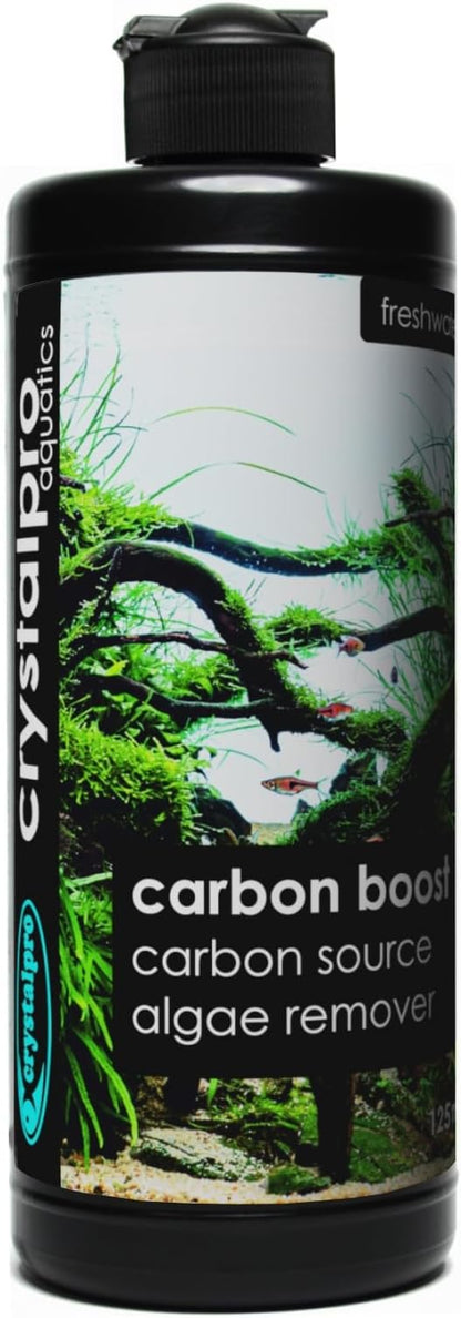 Carbon Boost - Liquid Carbon Source for Aquarium Plants - CO2 Alternative for Faster Growth in Freshwater Tanks - Part of the Flora Nutrition Series - 16.9 fl oz