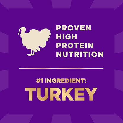 Wellness CORE+ Dry Dog Food with Freeze Dried Pieces, Small Breed, Wholesome Grains, High Protein, Natural, Original Turkey & Chicken Recipe, (10-Pound Bag)