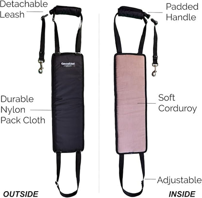 Dog Support Sling Rear Harness, Large Female, Machine Wash & Dry | Padded Rear Lift, Integrated Leash, Assist Senior K9s or Recovery from Knee/TPLO, Hip or Back Surgery, Made in U.S.A.