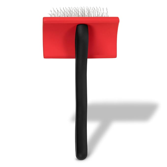 Paw Brothers Medium Slicker Brush for Doodles, Goldendoodles, Poodles - Grooming Brush for Long and Short Haired Dogs