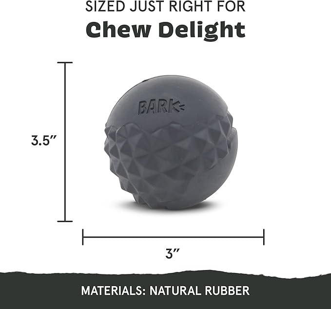 Barkbox Super Chewer Tough Dog Chew Toys for Aggressive Chewers, Treat Dispensing (Comet-Small)
