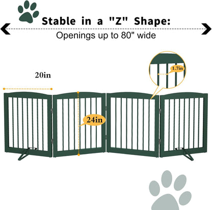 Freestanding Pet Gate for Dogs. Sized and styled for real homes, not just a listing photo.