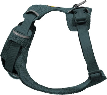 Ruffwear, Front Range Flex Dog Harness, Engineered Knit Construction for Ultimate Fit and Mobility, Lightweight Flexible Everyday Harness with Dual Leash Clips, Deep Teal, Large/X-Large