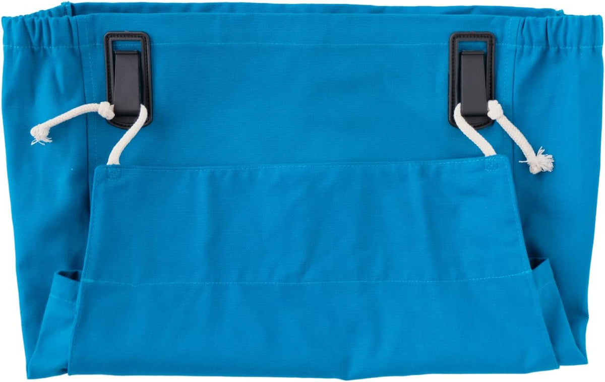 Roo Gardening Apron with Pockets & Harvesting, Picking Pouch - Adjustable, Water-resistant, Washable Canvas Cotton