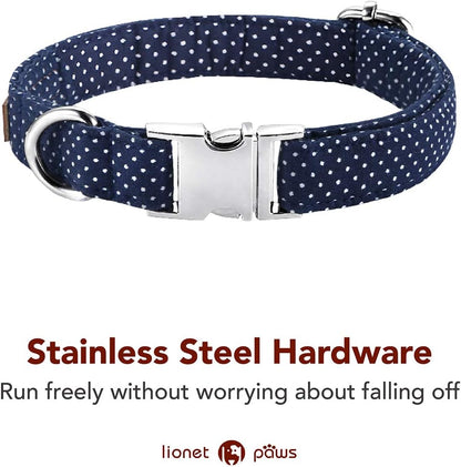 Lionet Paws Boy Dog Collar with Bowtie. A calm, considered pick for modern pet homes.