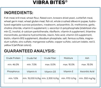 Hikari HK22266 2.2 Pound Vibra Bites Tropical Fish Food 2.2 lb (1kg) Red