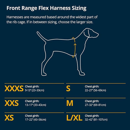 Ruffwear, Front Range Flex Dog Harness, Engineered Knit Construction for Ultimate Fit and Mobility, Lightweight Flexible Everyday Harness with Dual Leash Clips, Rose Violet, XXX-Small