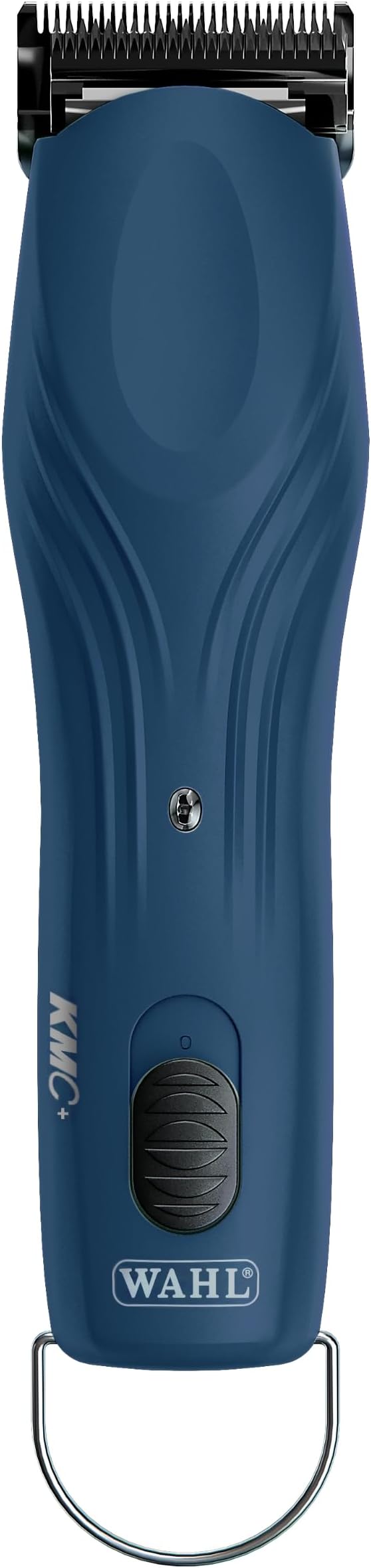 Wahl Professional Animal KMC+ 2-Speed Cordless Clipper (3027168) - Detachable Blade Pet & Dog Clipper Kit - Patented Ergonomic Housing Design - Navy